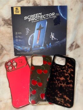 iPhone 16 Pro Max phone cases and screen protector